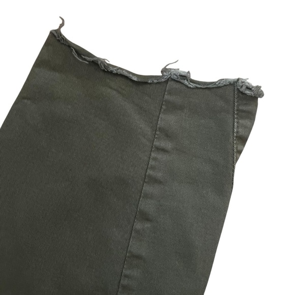 Rag & Bone District Army Green Military Cargo Pants Distressed Size 29 - Picture 7 of 8